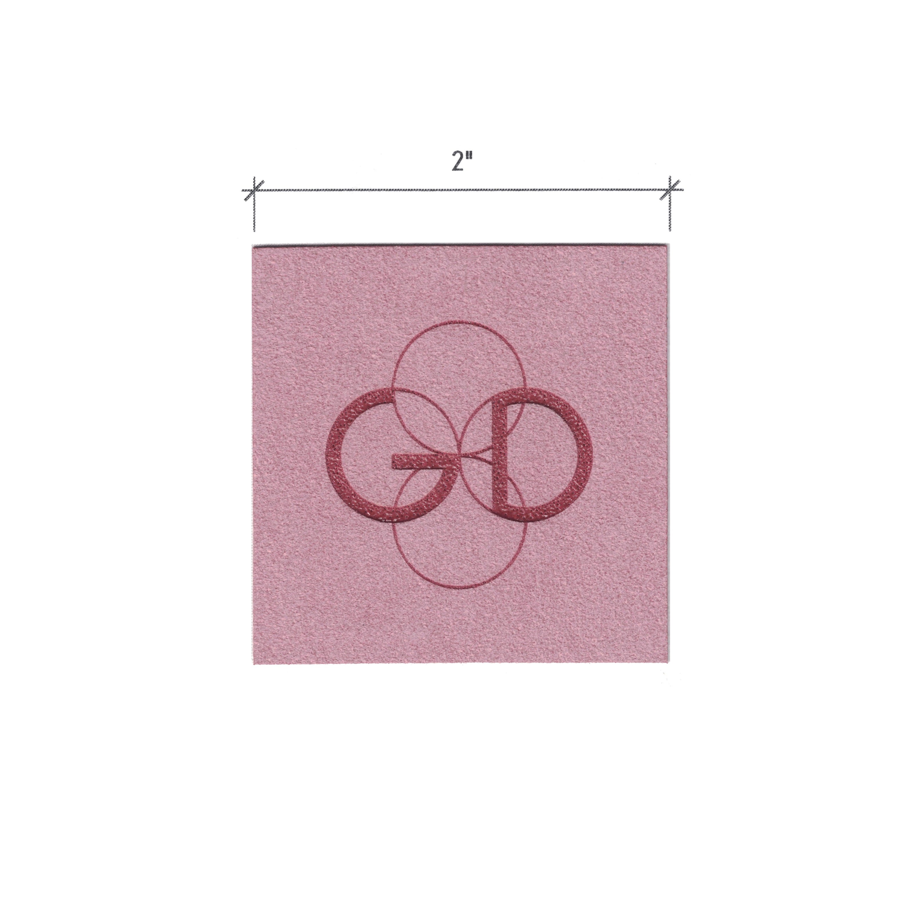 2 x 2 Inch - Custom Tags
