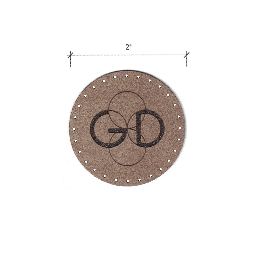 2 x 2 Inch - Custom Tags - Round