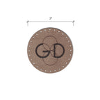 2 x 2 Inch - Custom Tags - Round