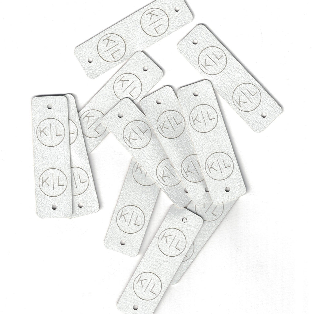 0.75 x 2.5 Inch - Custom Tags - Fold Over - Rivet Style