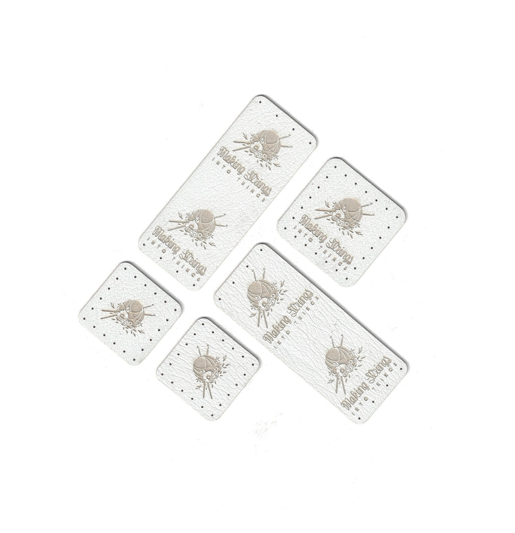 1 x 2.5 Inch - Custom Tags - Fold Over